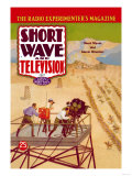 Short Wave and Television: Short Waves Aid Movie Directors Posters