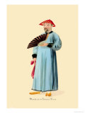 Mandarin in Summer Dress Print by George Henry Malon