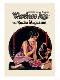 Wireless Age: December 1924 Posters by Wistehuff 