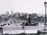 View of Philadelphia from Art Museum Steps Prints