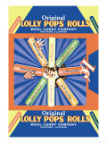 Original Lolly Pops Rolls Print