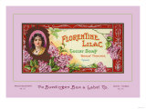 Florentine Lilac Toilet Soap Pósters