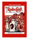 Radio-Craft: Radio Waves Kill Plant Insects Posters by Pentz 