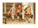 School for Scandal: Sent from the Library Print by Lucius Rossi