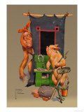 Tooth Ache Posters by Lawson Wood
