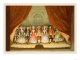 School for Scandal: Cast on Stage Poster von Lucius Rossi