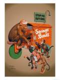 Buy Savings Bonds Posters by Lawson Wood