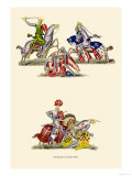 Knight Fighting Photo by H. Shaw