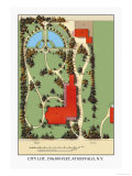 City Lot, 150X300 Ft., at Buffalo New York Poster par J. Weidermann