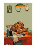 Tax Time Prints by Lawson Wood