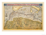 Map of Northern Africa Photo by Abraham Ortelius