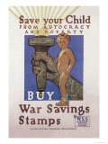 Save Your Child Kunstdruck von Herbert Andrew Paus