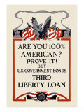 Are You 100% American Prove It! Kunstdrucke