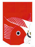 The Fish-Kite No Title Posters by Frank Mcintosh