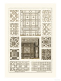Ceilings with Bays and Mouldings Posters by J. Buhlmann