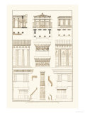 Doric Order, Temple of Zeus and Cased Column Bilder av J. Buhlmann