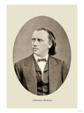 Johannes Brahms Poster