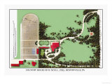 Country House of D. Scull, Esq., Hestonville, Pa Posters par J. Weidermann