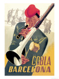 Cobla Barcelona Posters by Francesco Fabregas