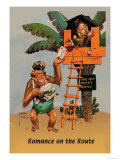 Romance on the Route Posters by Lawson Wood