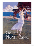 Golf de Monte-Carlo Affiche