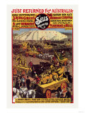 The Children's Dream of Fairy Land: Sells Brothers Circus Póster