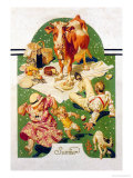 Breaking Up a Picnic Kunstdrucke von Joseph Christian Leyendecker