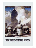 New York Central System Poster von Leslie Ragan