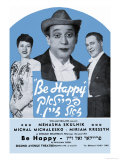 Be Happy: Frailach Zoll Zine Posters by Menasha Skulnik