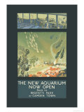 The New Aquarium Now Open Posters by George Sheringham