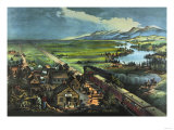 Trains Opening the Great American Plains Prints Trains Opening the Great American Plains Prints