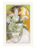 Noel 1903 Poster by Alphonse Mucha