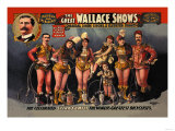 The Celebrated Stirk Family: Wallace Shows Lámina The Celebrated Stirk Family: Wallace Shows Lámina