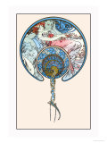 The Passing Wind Takes Youth Away Pósters por Alphonse Mucha The Passing Wind Takes Youth Away Pósters por Alphonse Mucha
