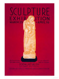 Sculpture Exhibition: Wpa Federal Art Project Plakater av Vera Bock