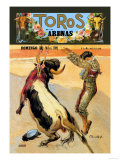 Barcelona: Toros En las Arenas Prints by A. Gual