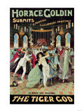 Horace Goldin, Magician: The Tiger God Posters