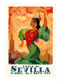 Sevilla Feria Posters Sevilla Feria Posters