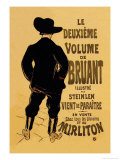 Le Deuxieme Volume de Bruant Póster por Henri de Toulouse-Lautrec