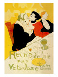Reine de Joie Kunstdrucke von Henri de Toulouse-Lautrec