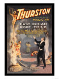 East Indian Rope Trick: Thurston the Famous Magician Posters