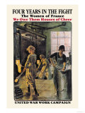 Four Years in the Fight: The Women of France Prints by F. Jonas