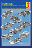 Haynes- American Muscle Cars Pósters Haynes- American Muscle Cars Pósters
