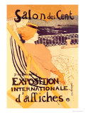 Salon des Cent: Exposition Internationale d'Affiches Prints by Henri de Toulouse-Lautrec