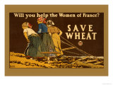 Save Wheat Affiches par Edward Penfield