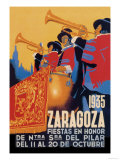 Zaragoza Posters by Evillermo 