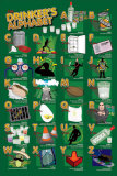 The Drinker's Alphabet Plakaty