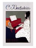 C. Bechstein, Music Lesson Print C. Bechstein, Music Lesson Print