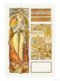 Austria: 1900 Pôsteres por Alphonse Mucha Austria: 1900 Pôsteres por Alphonse Mucha