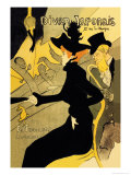 Divan Japonais Poster van Henri de Toulouse-Lautrec